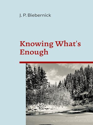 cover image of Knowing What's Enough